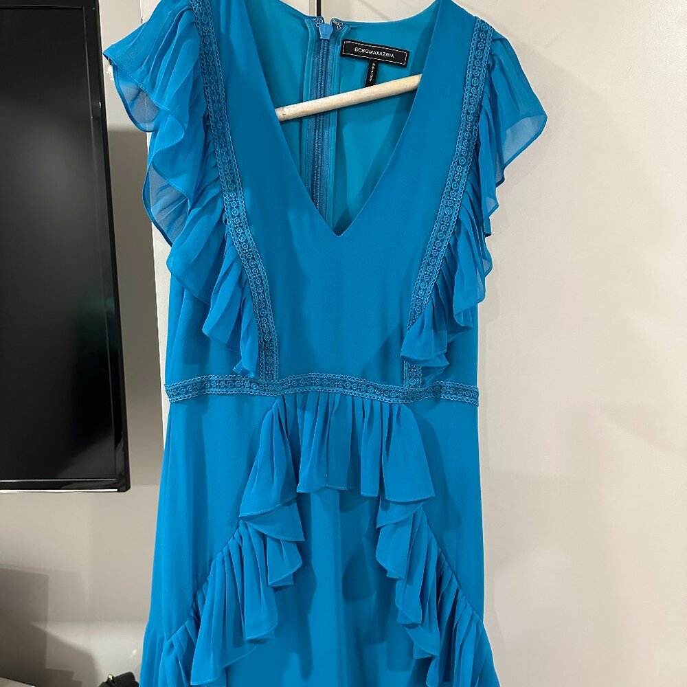 BCBGMaxAzria Blue Dress Size 6